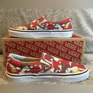 VANS LIMITED EDITION DISNEY BELLE SLIP ON